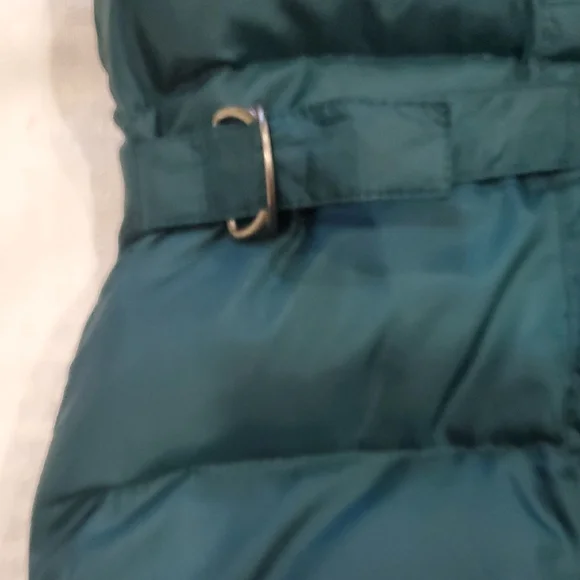 Eddie Bauer Teal Quilted Goose Down Vest - Picture 5 of 10